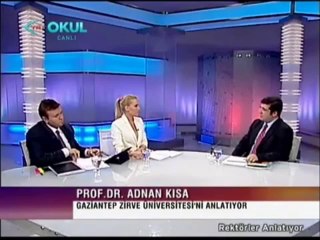 Gaziantep Zirve Üniversitesi Rektörü Prof Dr Adnan Kısa (1)