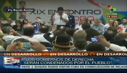 Acabar con estados aparentes, una obligación: Evo Morales
