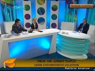 Gedik Üniversitesi Rektörü Prof.  Dr.  Ahmet Topuz  (1)