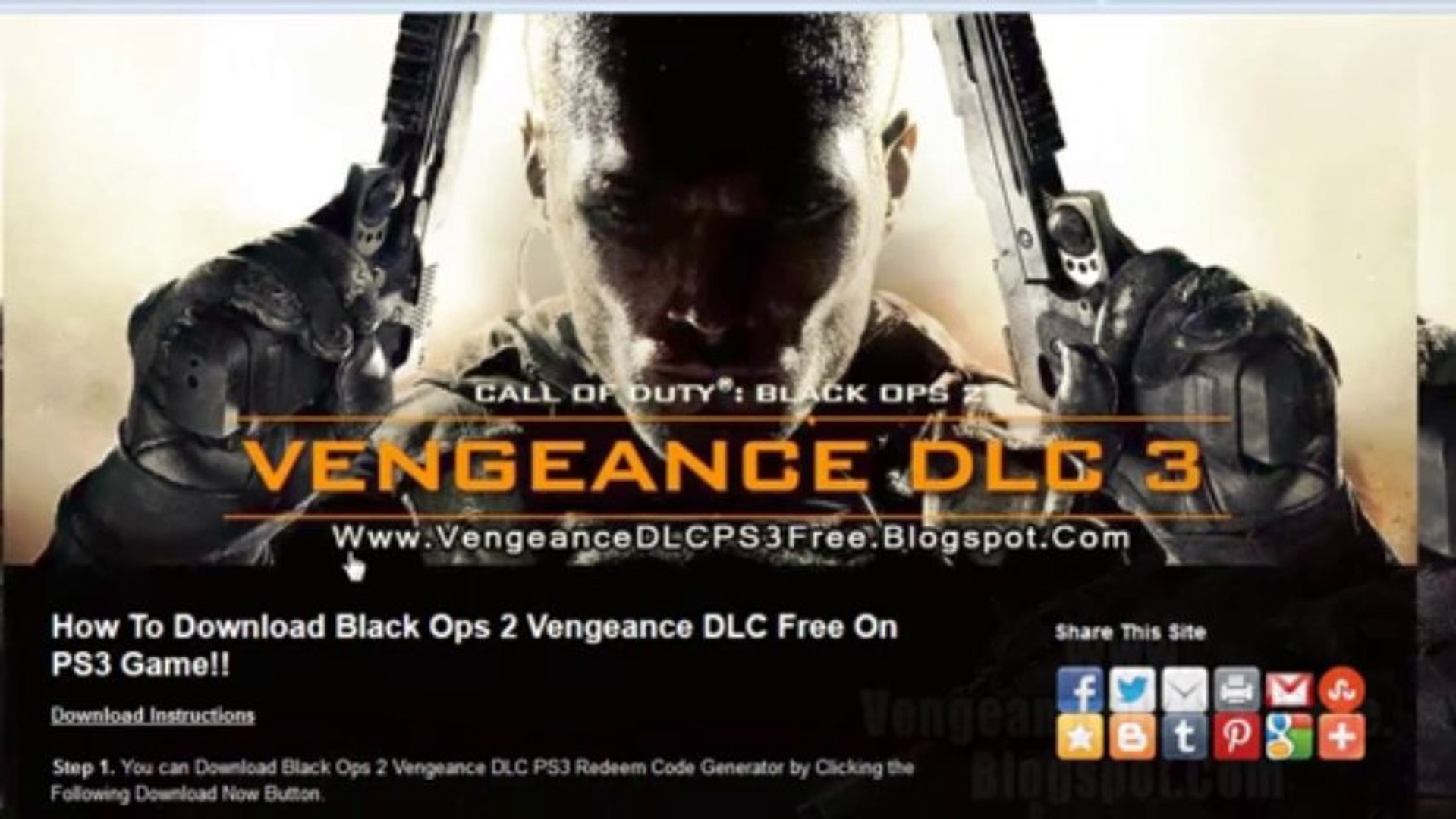 Call Of Duty Black Ops Dlc Ps3 How To Get Black Ops 2 Vengeance Ps3 Map Pack Dlc Free!! - Video Dailymotion