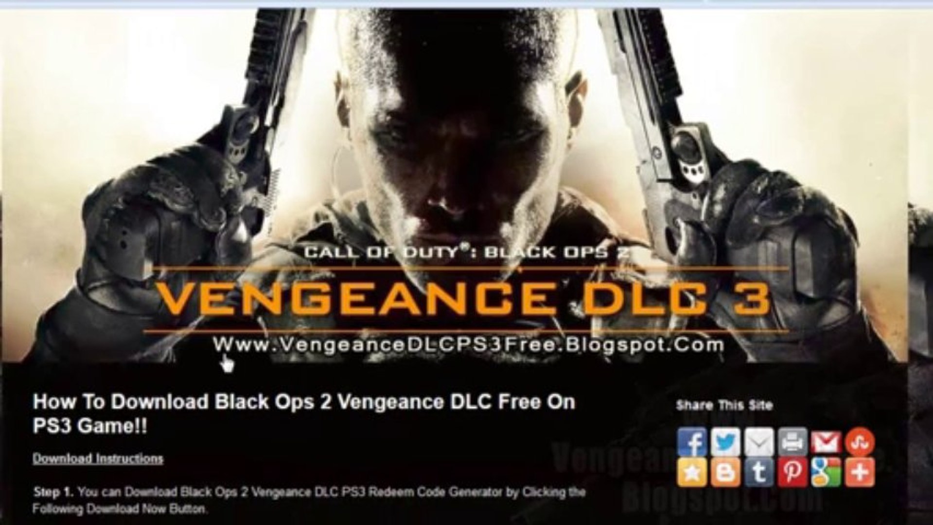 Black Ops 2 Vengeance Map Pack DLC - PS3 - video Dailymotion