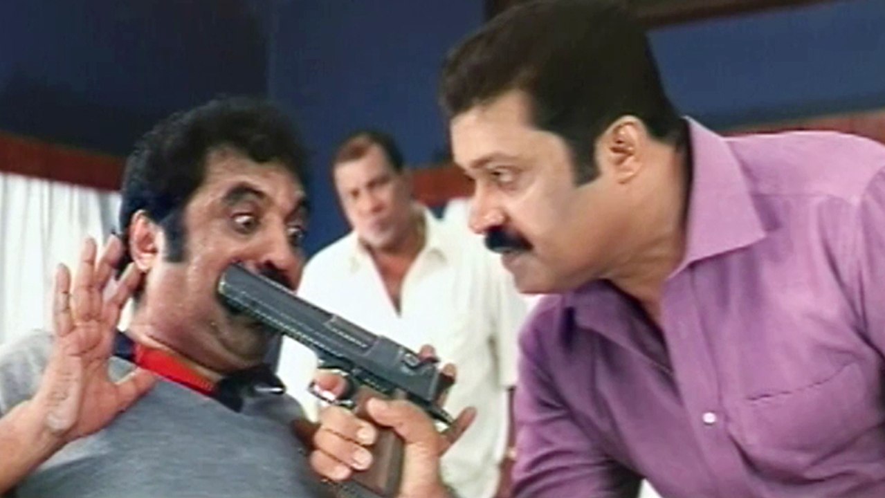 Bharat Chandra full movie - Part 8-10 - Suresh Gopi Interogates Devaraju - Suresh Gopi, Sreya Reddy