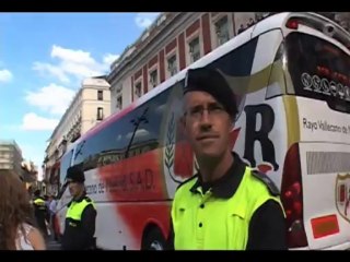 Madrid (Espagne) 31/05/2011  Police Puerta Del Sol