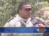 Asesinaron a machetazos a hombre en Turgua