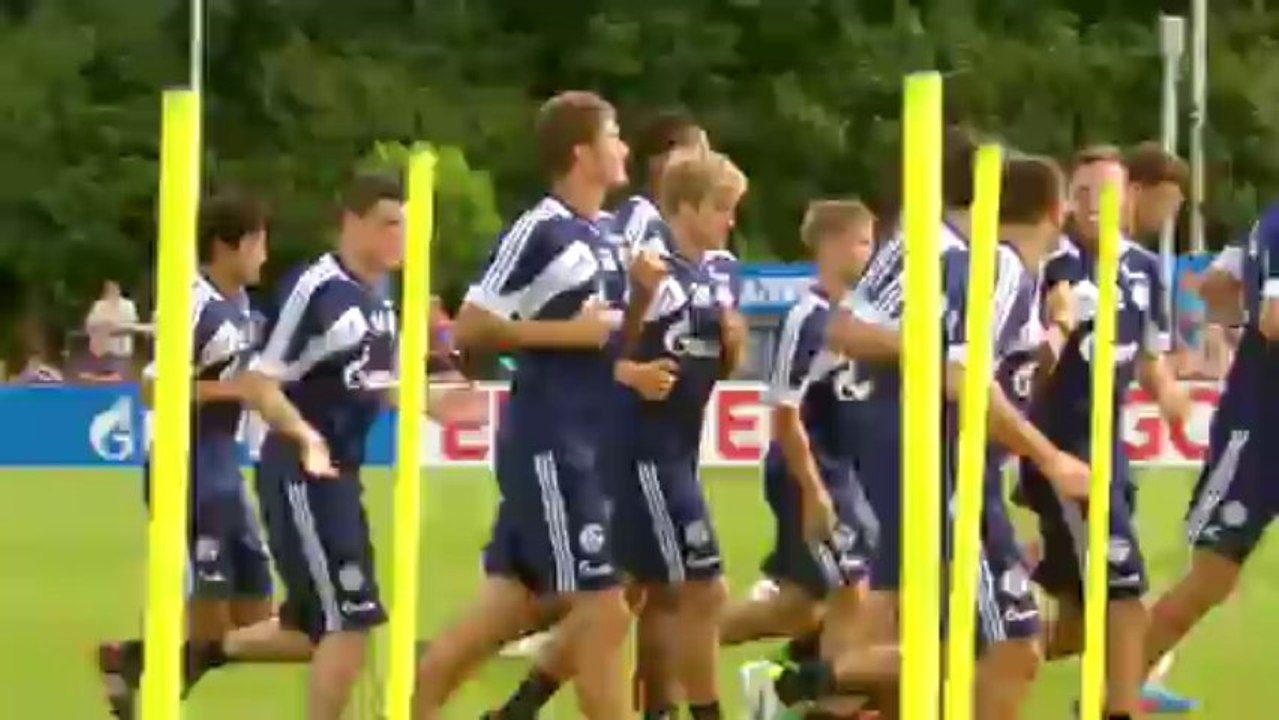 Training 04/08/13 warmlaufen