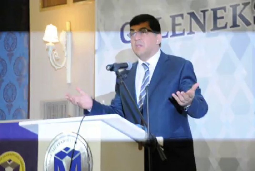 Şehitkamil Belediye Başkanı RIDVAN FADILOĞLU GAİMDER iftar yemeğinde konuşuyor