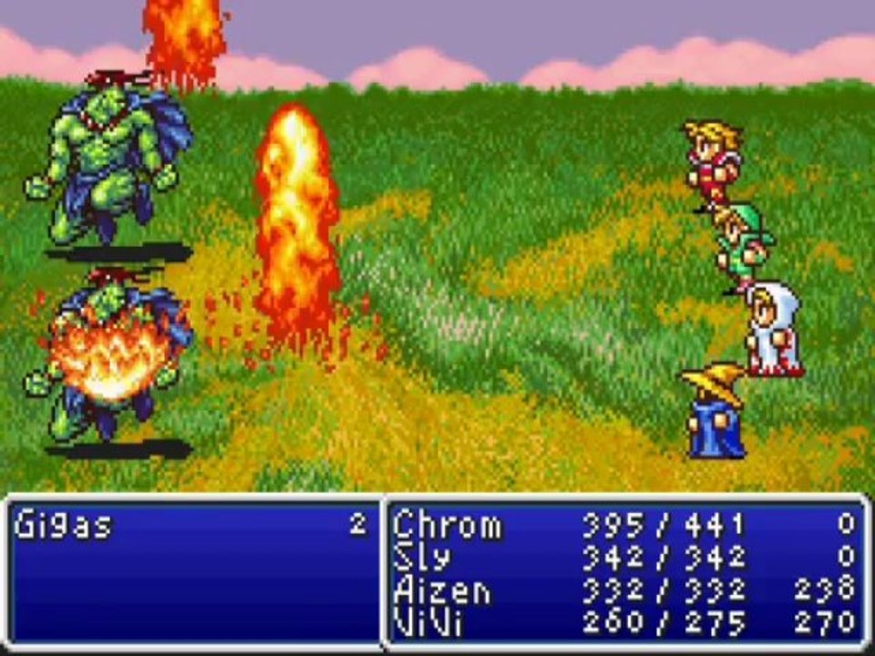 Playthrough de Final Fantasy I sur GBA  - Sa rame , sa rame jusqu'au Mont Gulg !!!!