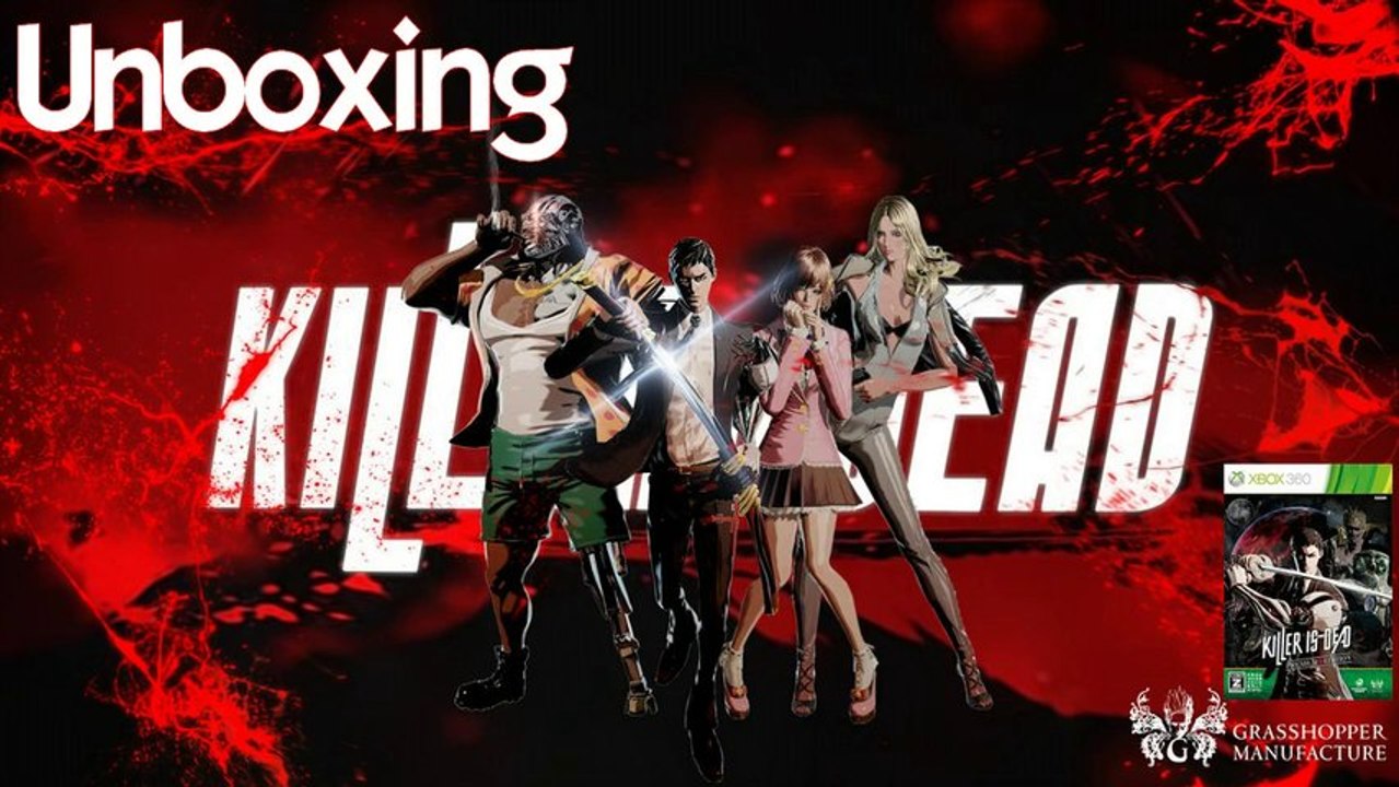 Unboxing Killer is Dead / Premium Edition Jap (Xbox 360)