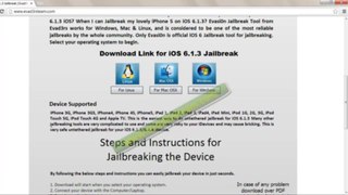 Free Evasion iOS 6.1.3 Jailbreak untethered released by Evad3rs Team