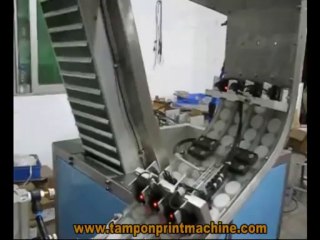 4Colors Bottle Caps Pad Printer