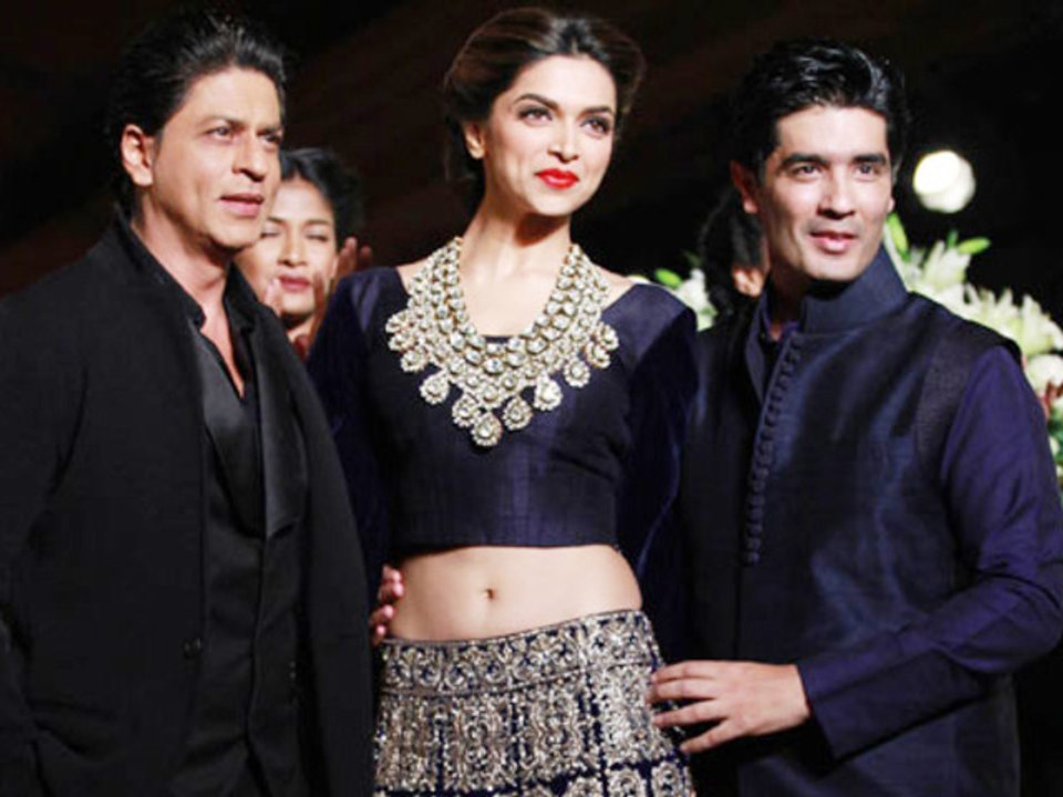 Shahrukh Khan and Deepika Padukone take Chennai Express to the ramp