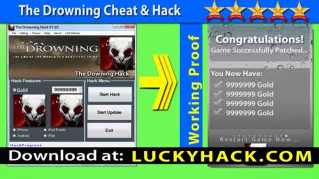 The Drowning Cheats Free Gold - iPhone - Updated Hack for The Drowning