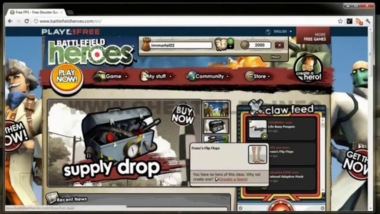 Play4Free Battlefield Heroes Funds Generator 2013 [ Updated & Tested on 17 JUNE 2013]