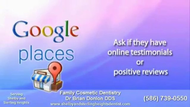 Shelby and Sterling Heights Michigan dentist