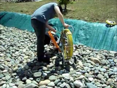 chariot pour camera de canalisations et assainissement