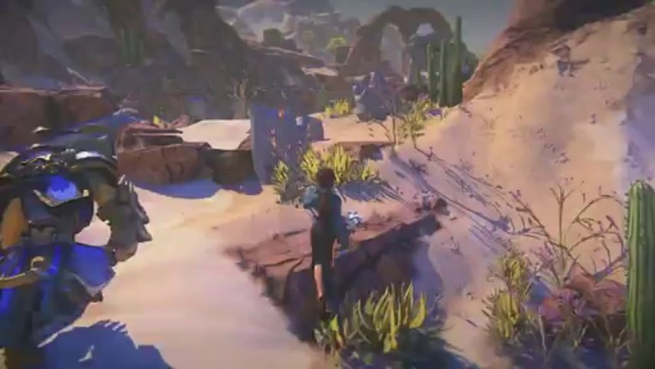 Déplacement et animation d'EverQuest Next