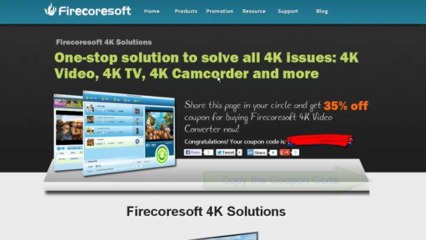 How to Get and Use Firecoresoft 4K Video Converter Coupon Code