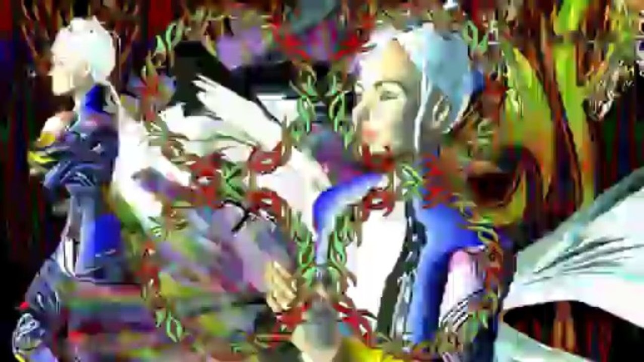 Papillons charmeurs dessin animé 3D