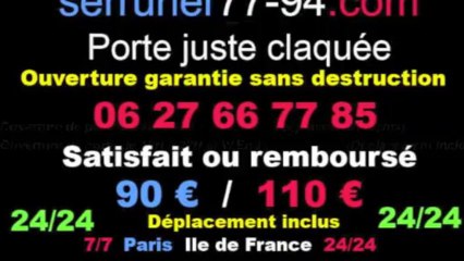 Serrurier - Ouvrir une porte claquée Lognes - Serrurier77-94.com