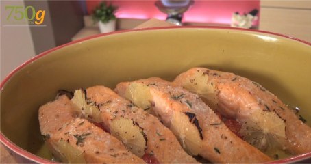 Recette de Saumon au four - 750 Grammes