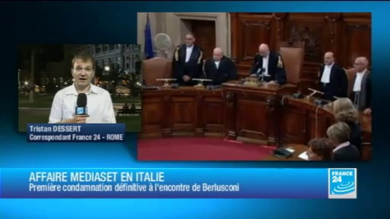 Silvio Berlusconi condamné dans l'affaire Mediaset