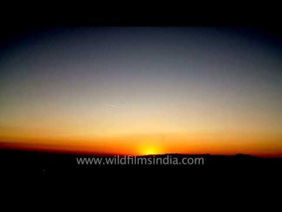 Time lapse: Sunset