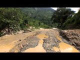 Bad condition of roads in Garhwal after flash flood