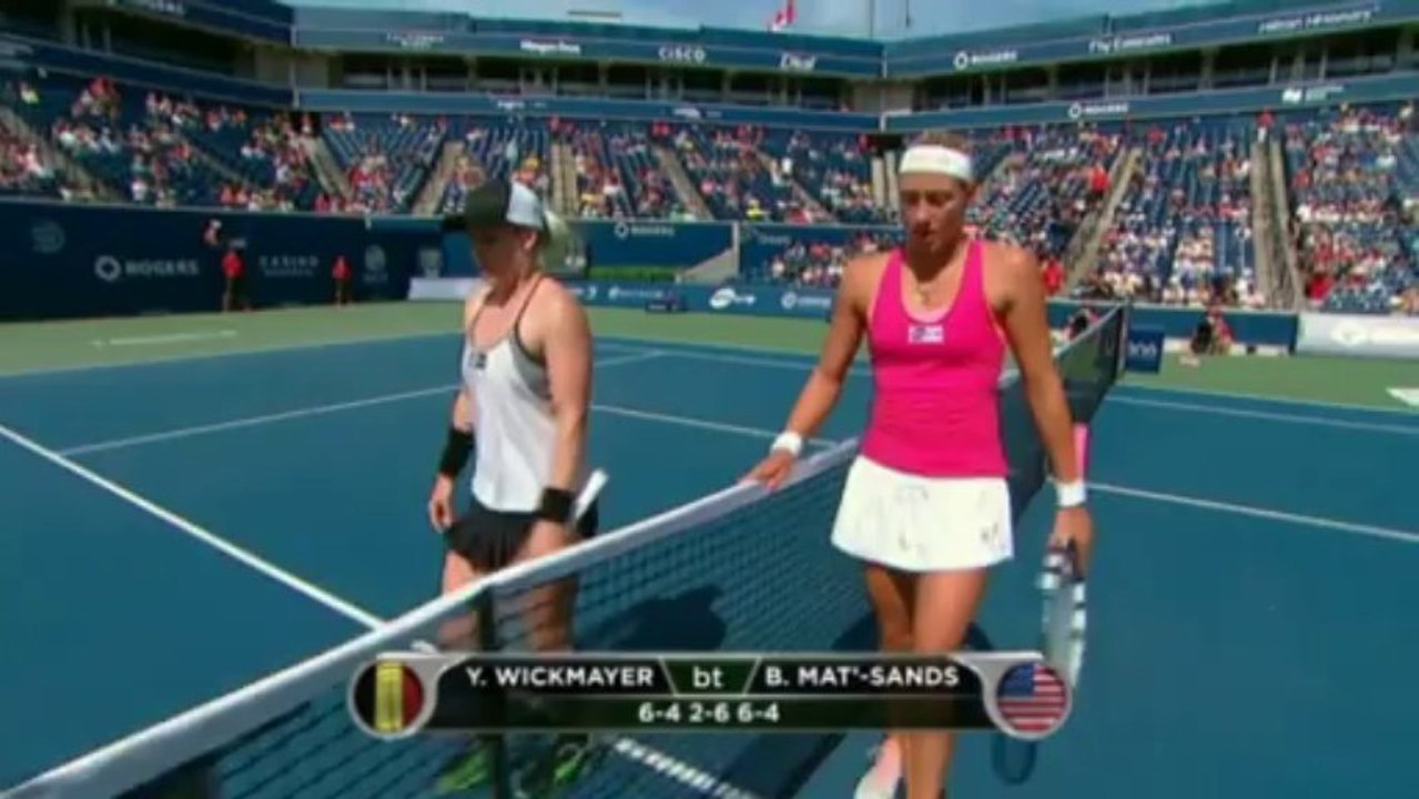 Wickmayer wygrała z Mattek-Sands