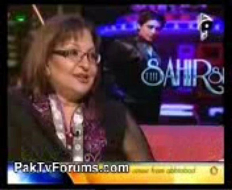 “The Genius of Pakistan” on GEO TV in "The Sahir Show" (Part 1) on 11th May 2011