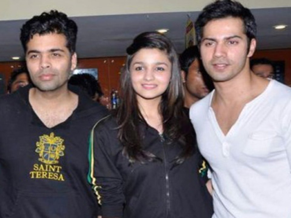 Varun Dhawan and Alia bhatt in Karan Johars next
