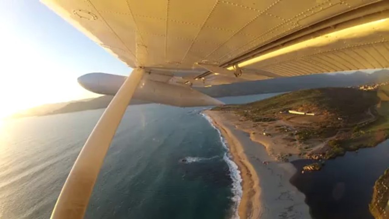 Découverte de propriano par le ciel