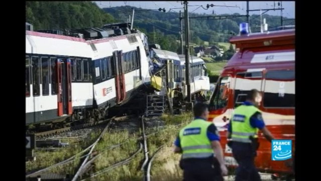 Collision entre deux trains en Suisse : un mort et 35 blessés