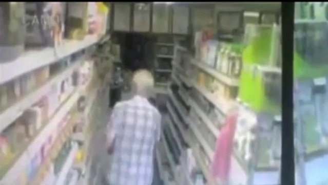 Un fantôme dans une épicerie anglaise ?