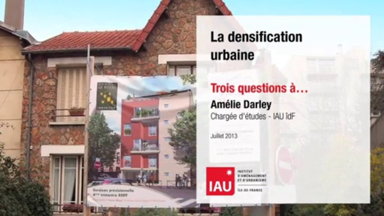 La densification urbaine