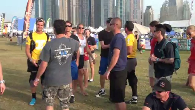 PARACHUTISME - CHAMPIONNATS DU MONDE DUBAI 2012 : VOILE CONTACT à 2 FRANCE A - Victoire