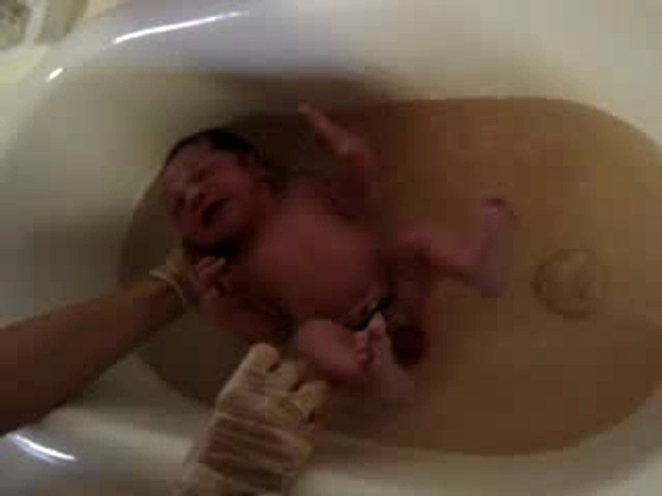 Mon tout premier bain