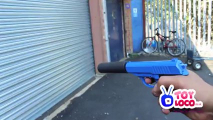 WWW.TOYLOCO.CO.UK G3A BB Gun With Silncer Walter PPK James Bond Style