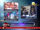 مؤتمر صحفي مشترك بين سكينة فؤاد وميرفت التلاوي حول أوضاع المرأة
