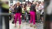 Jessie J Shows Off Her Curves in Hot Pink