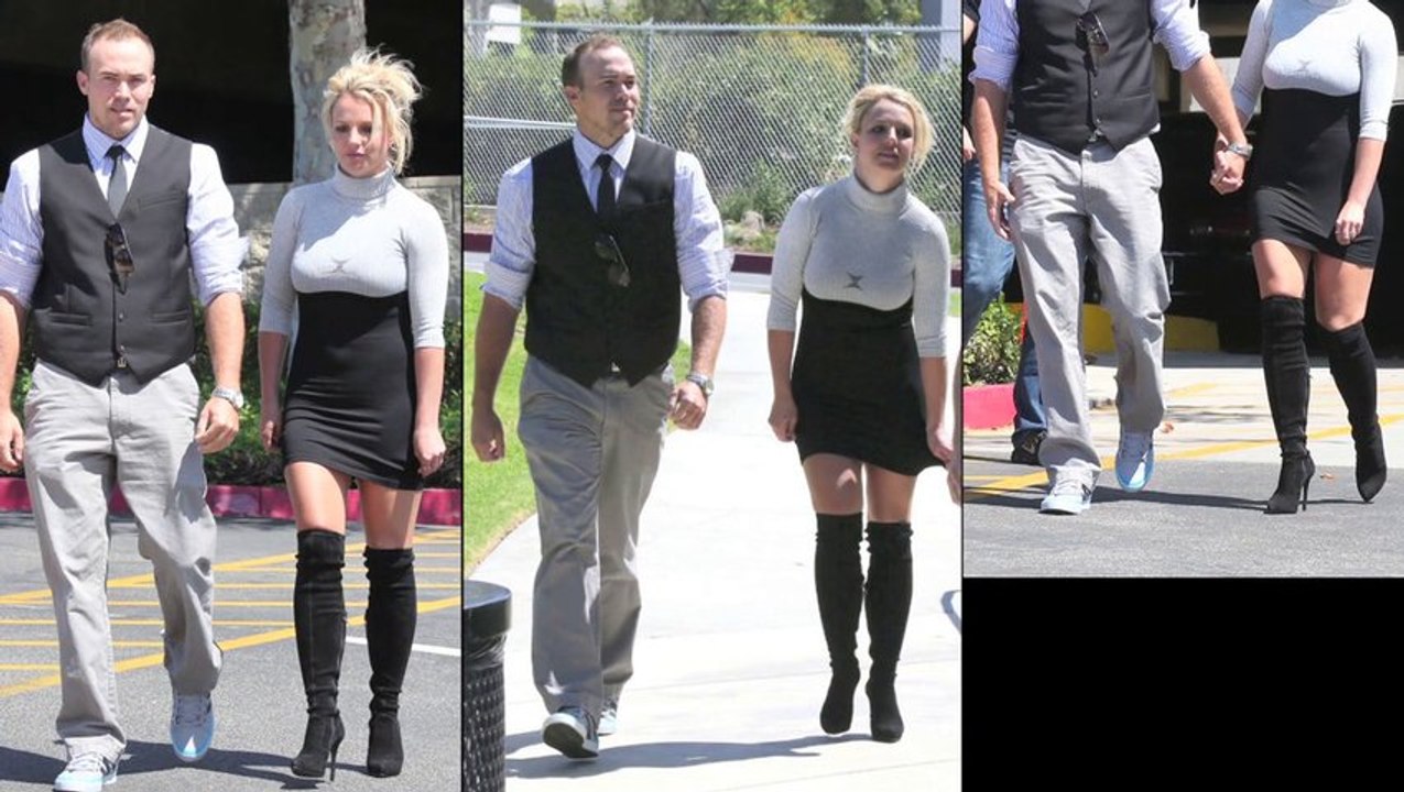 "Britney Spears Wears Too Short Dress To Church...