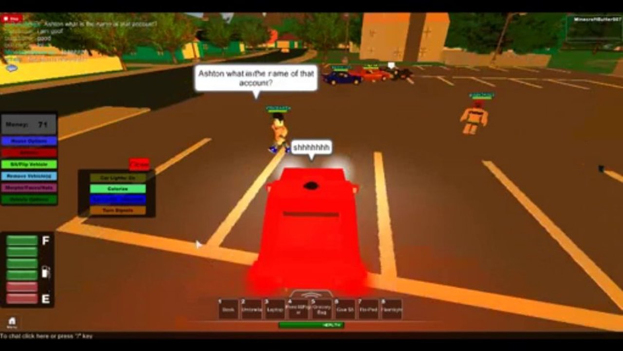 Driving Robloxian land with MinecaftButter987