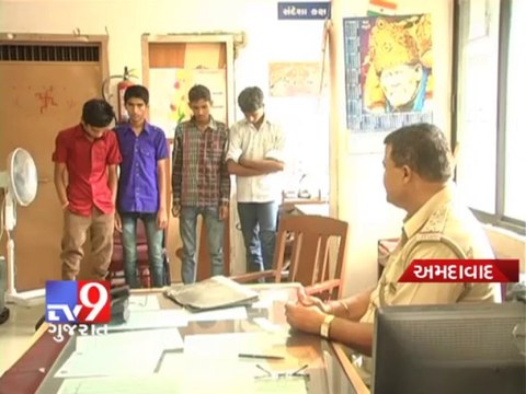 Tv9 Gujarat - Car Glass breaking gang nabbed by Cops, Ahmedabad