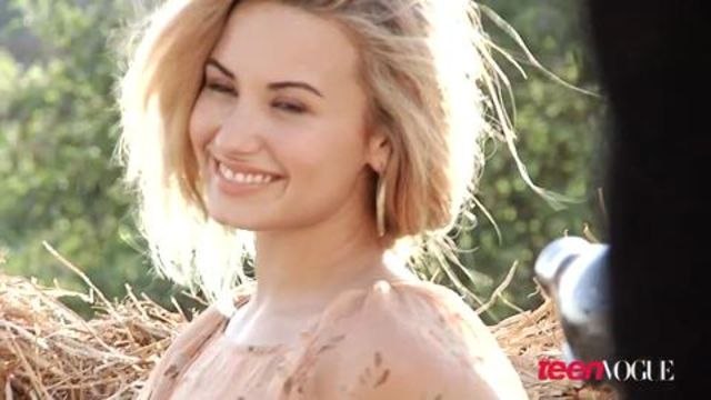 Teen Vogue Cover Stars - Demi Lovato's Teen Vogue Cover Shoot