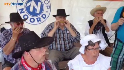 HLDVG in Beerta: oefenen culturele opdracht, op het water en muziekpodium - RTV Noord