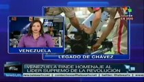Gobierno venezolano rinde homenaje al líder revolucionario Hugo Chávez