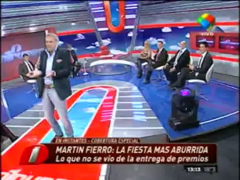 Jorge Rial habló de la entrega de los Martín Fierro
