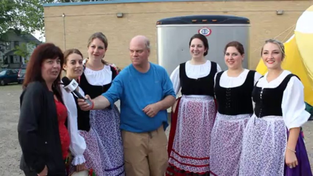Le Stelle Alpine Italian Dancers at Festa Italiana 2013 - Thunder Bay Ontario, Canada