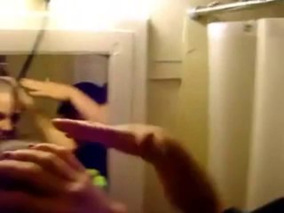 Drunk Girl Head Shave Part 2