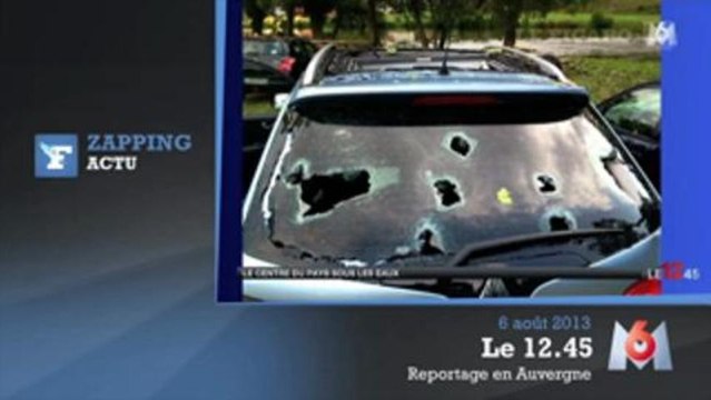 Intempéries : Des grêlons gros comme des balles de tennis