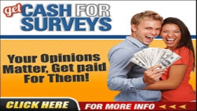 get cash for surveys get money for answering surveys